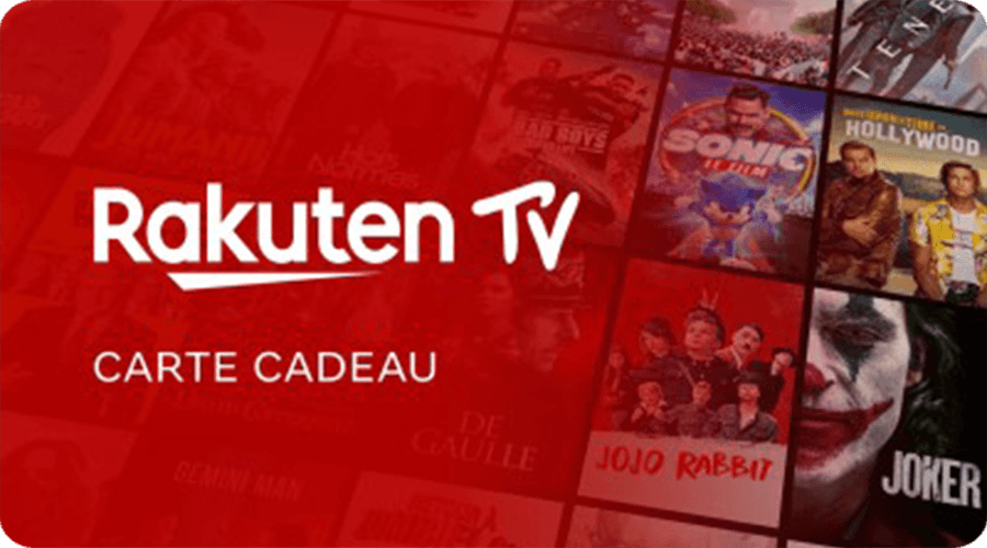 Rakuten TV France — Rakuten TV Pass 10 films 1 code