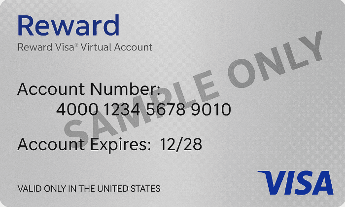 Prepaid Visa Reward United States — Prepaid Visa eReward United States USD