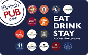 The Great British Pub Card United Kingdom — The Great British Pub Card United Kingdom GBP