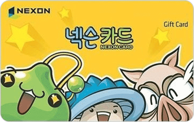 Nexon Game Card Korea — Nexon South Korea
